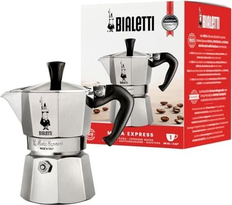 Bialetti Moka Express 1 Tasse Espressokanne