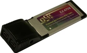 Exsys 2x FireWire 800, ExpressCard/34 (EX-6701)