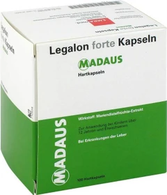 EMRAmed Legalon forte Madaus Hartkapseln, 100 Stück
