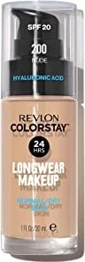 Revlon ColorStay Longwear Makeup For Normal/Dry Skin 200 nude beige LSF20, 30ml