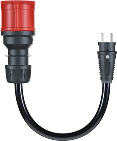 go-e Adapter Gemini flex 22 kW auf Haushaltssteckdose