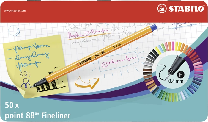 point 88 sortiert, 50er-Set, Etui