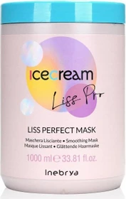 Inebrya Ice Cream Liss Perfect Glättende Haarmaske, 1l