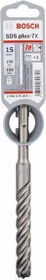 Bosch Professional SDS-plus-7X Hammerbohrer, 15x100x165mm, 1 Stück