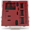 Thermaltake Core P3 Tempered Glass Red Edition, weiß, Glasfenster Vorschaubild