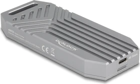 DeLOCK Externes Gehäuse für M.2 NVMe SSD, USB4