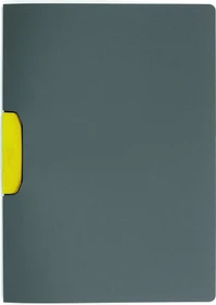 Durable Duraswing Color 30 Klemmmappe, A4, anthrazit/gelb, 5er-Pack