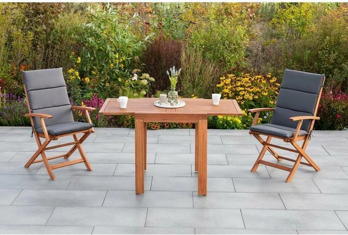Merxx Comodoro Gartenmöbel-Set eukalyptus, 5-tlg.