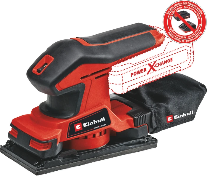Einhell Classic Classic TC-OS 18/187 Li Akku-Schwingschleifer solo