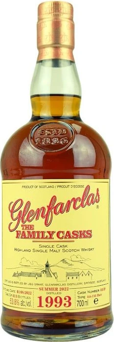Glenfarclas The Family Casks 1993-2022 700ml