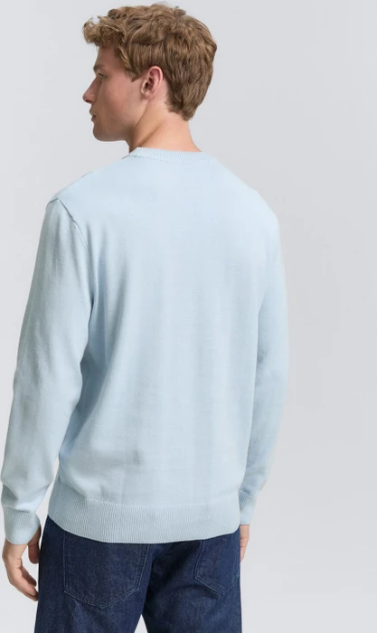Tom Tailor Basic Strickpullover light metal blue (Herren)