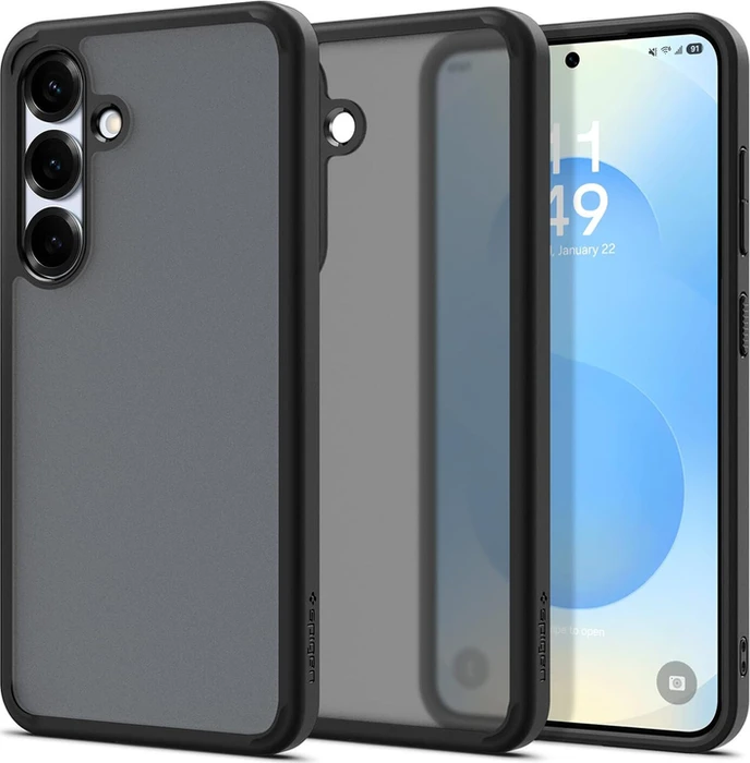 Spigen Ultra Hybrid für Samsung Galaxy S25 Frost Black
