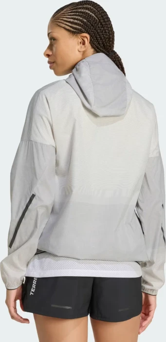 adidas Terrex Xperior Clima365 Light Windweave Laufjacke schwarz/weiß (Damen)