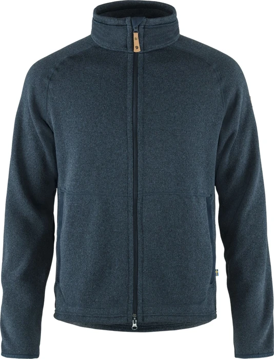 Fjällräven Övik Fleece Zip Jacke navy (Herren)
