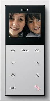 Gira Wohnungsstation Video AP Plus reinweiß, Innenstation