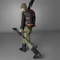 adidas Terrex Techrock Tour Softshell Hose lang black/olive strata (Herren) Vorschaubild