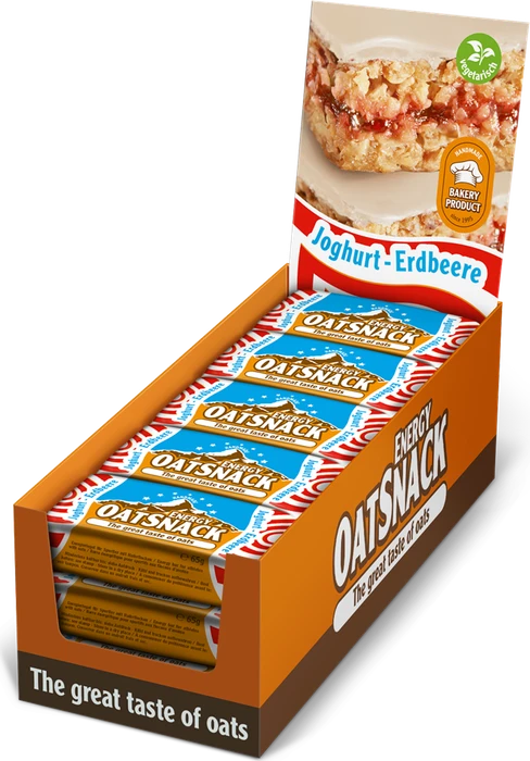 OatSnack Energy Bar Joghurt-Erdbeere 970g (15x 65g)