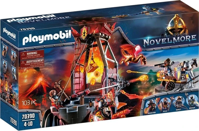 playmobil Novelmore Burnham Raiders Lavamine