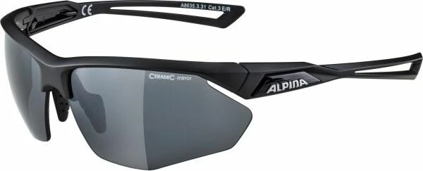 Alpina Alpina Nylos HR black matt/ceramic mirror black
