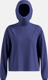 Odlo Cubic Multisport Midlayer Hooded Funktionsshirt langarm skipper blue (Damen)