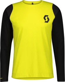Scott Trail Progressive Trikot langarm sulphur yellow/black (Herren)