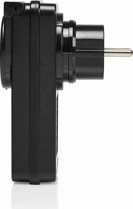 Smartwares SmarthomeBasic SH4-99650 IP44 schwarz, Outdoor-Funksteckdose, 2er Funksteckdosen-Set mit Fernbedienung