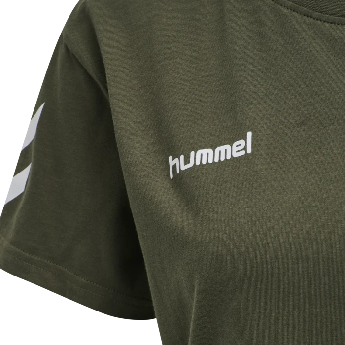 hummel GO Cotton T-Shirt kurzarm grape leaf