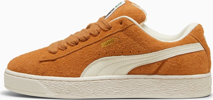 Puma Suede XL Hairy caramel latte/frosted ivory