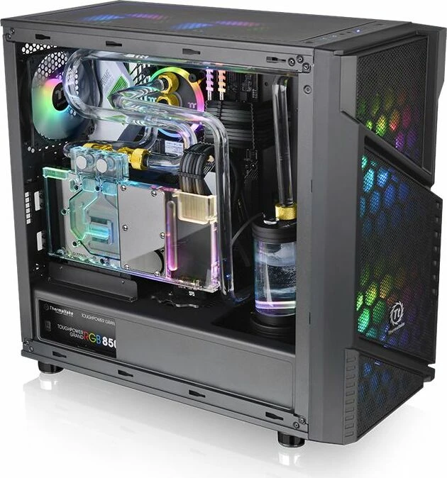 Thermaltake Pacific C-Pro Rohranschluss G1/4" auf 16mm, gold 6er-Pack