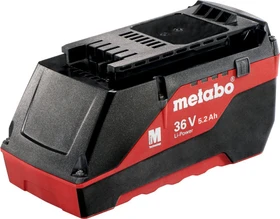 Metabo Werkzeug-Akku 36V, 5.2Ah, Li-Ionen [5.2Ah] [187.2Wh]