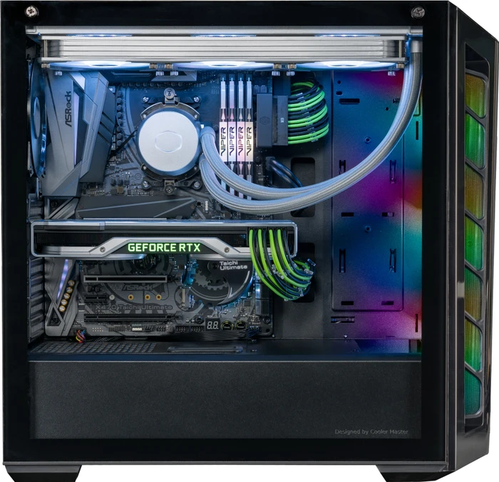 Cooler Master MasterBox MB520 ARGB, Glasfenster