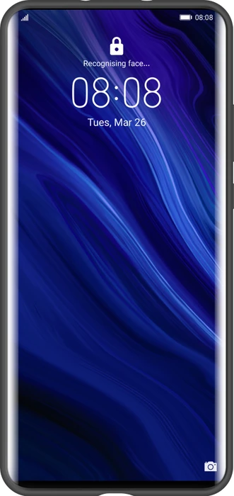 Huawei Silicone Car Case für P30 Pro schwarz