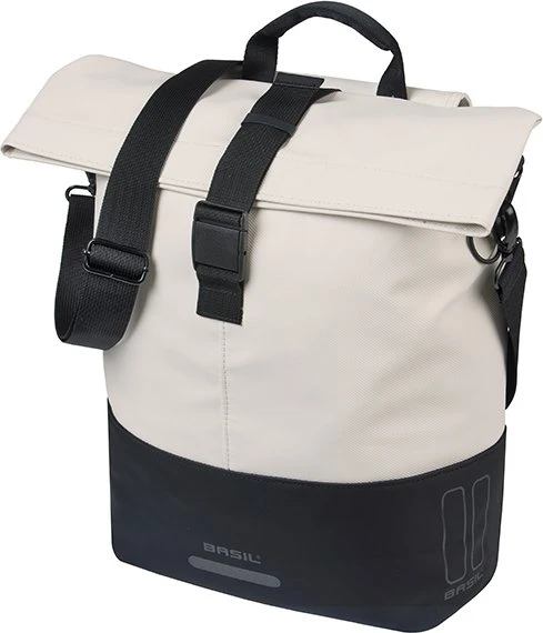 Basil Cove Shopper MIK Hooks Gepäcktasche off white/black