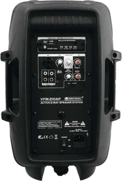 Omnitronic VFM-210AP schwarz, Stück
