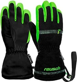 Reusch Maxi Handschuhe black/green gecko (Junior)
