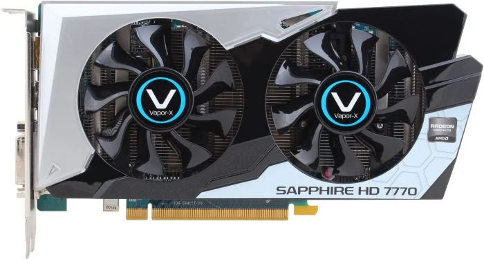 Sapphire Vapor-X Radeon HD 7770 GHz Edition OC, 1GB GDDR5, 2x DVI, HDMI, mDP, lite retail