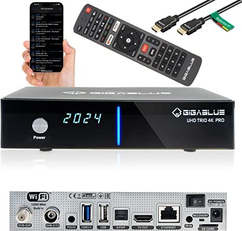 GigaBlue UHD Trio 4K