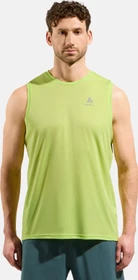 Odlo Essential Running Funktionsshirt ärmellos sharp green (Herren)