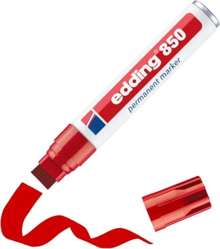 edding 850 Permanentmarker rot