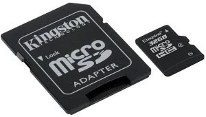 Kingston 32GB Kit, Class 4