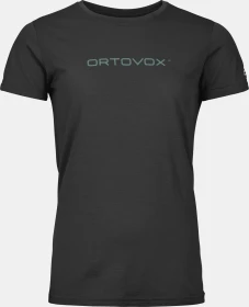 Ortovox 150 Cool Brand Funktionsshirt kurzarm black raven (Damen)