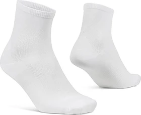 GripGrab Airflow Lightweight Short Fahrradsocken weiß