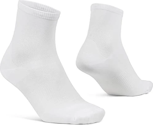 GripGrab Airflow Lightweight Short Fahrradsocken weiß
