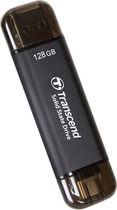 Transcend ESD310C 128GB Black, USB-A + USB-C, USB 3.2 Gen 2×1