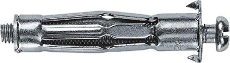 fischer HM 4x45 S Hohlraum-Metalldübel Schrauben/Dübel-Sortiment, 50 Stück