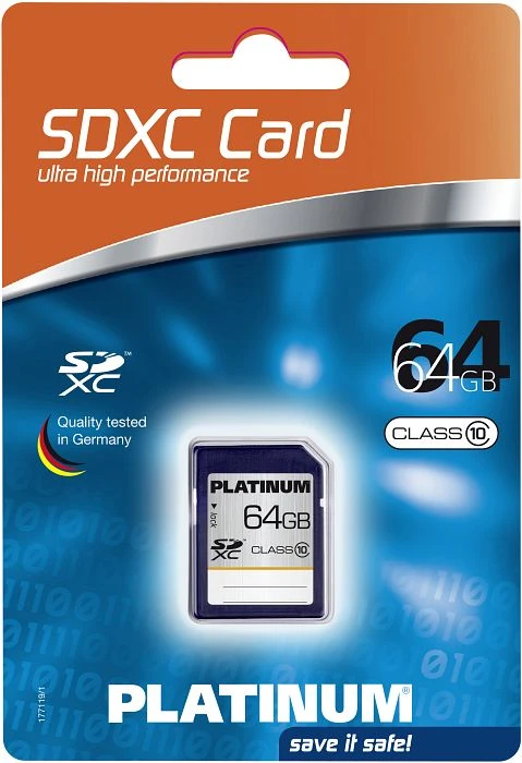 BestMedia Platinum R20 64GB, Class 10