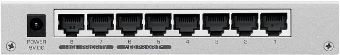 Zyxel GS-100 Desktop Gigabit Switch, 8x RJ-45, V2