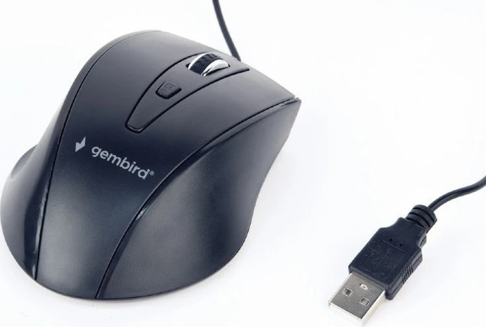 Gembird Optical Mouse 4B-02 schwarz, USB