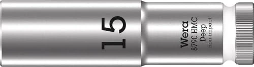 Wera 8790 HMC Deep Außensechskant Steckschlüssel 1/2", 15x83mm