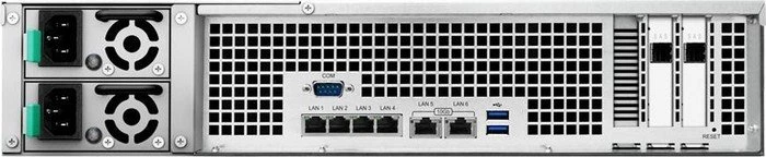 Synology FlashStation FS2017, 16GB RAM reg ECC, 2x RJ-45 10GBase-T, 4x RJ-45 1000Base-T, 2HE